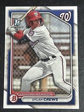 2024 Bowman Dylan Crews 1st Bowman Paper Washington Nationals BP-23