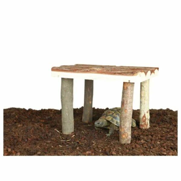 Trixie Shelter Bed & Platform Small Animal Natural Living Wooden Step Decoration - Image 2 of 4