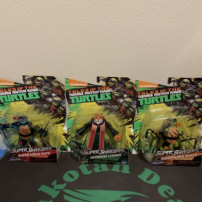 2016 Tales of the Teenage Mutant Ninja Turtles Super Shredder Lot TMNT