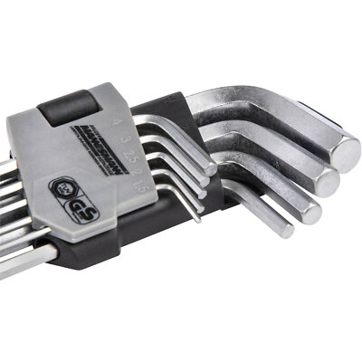 Brüder Mannesmann M18170 Allen Wrench Set 18-Piece Durable Steel Wrenches