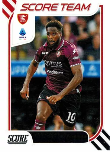 PANINI SCORE SERIE A 2023-2024 CARD SCORE TEAM N. 18 BOULAYE DIA SALERNITANA