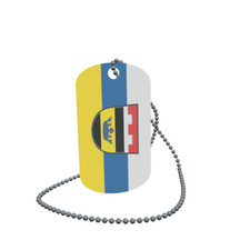 Dog Tag Flag Saldenburg Dog Tag Aluminium 30 x 50 mm