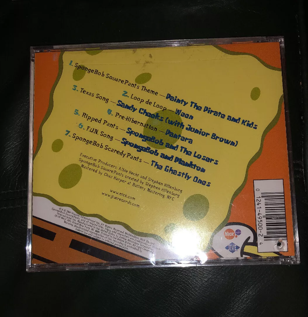 Spongebob Squarepants: Original Theme Highlights - CD - Single - New  12414950024