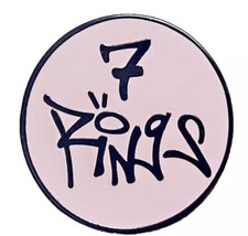 Ariana Grande 7 Rings Metal Enamel Pin Badge