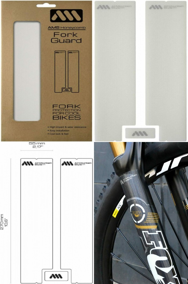 All Mountain Style High Impact Fork Guard for bike – Protects