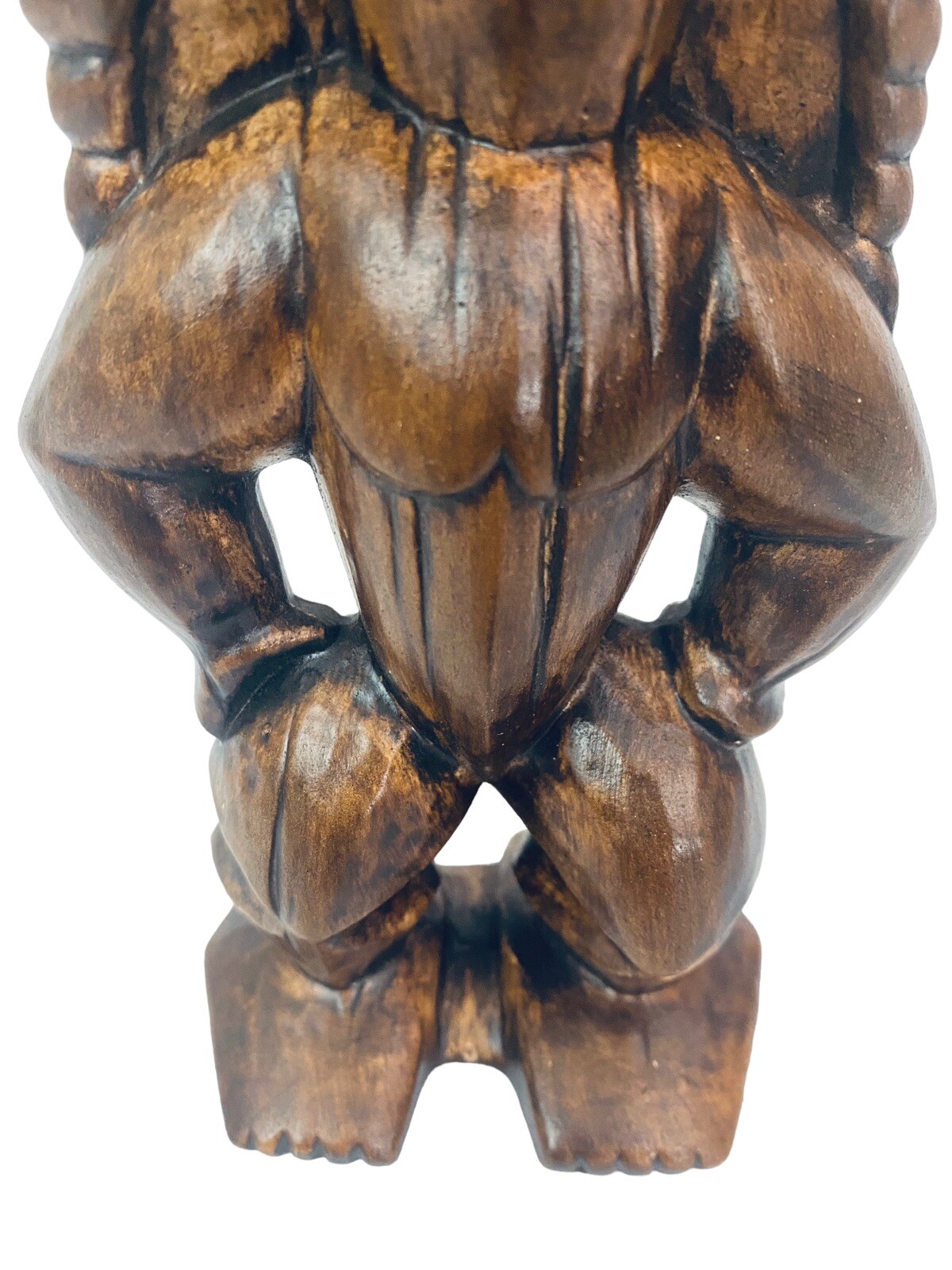 Vintage 1968 Treasure Craft Hawaii Hawaiian Ceramic Tiki God Sculpture 9.5"