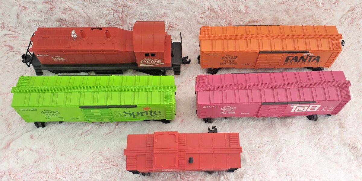 Lionel Soda Train Sets Buy Lionel 6-1463 Coca-Cola Sprite Diesel