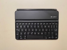 Logitech Wireless Bluetooth Ultra Thin Keyboard Cover Black iPad mini 1, 2, 3