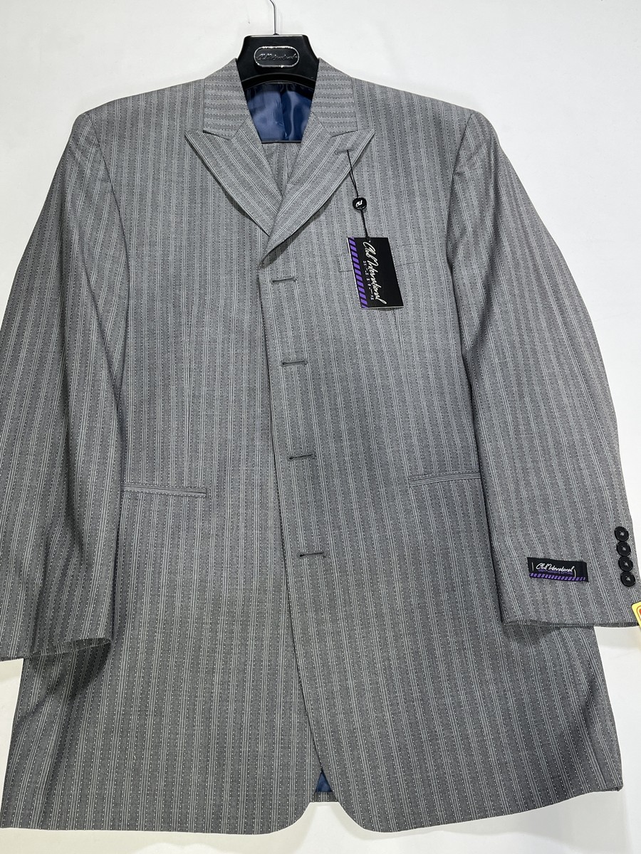 スーツ LITTLEBIG Stripe Set up Fisher Stripe Deluxe Unlined Coveralls for Men - KEY Apparel
