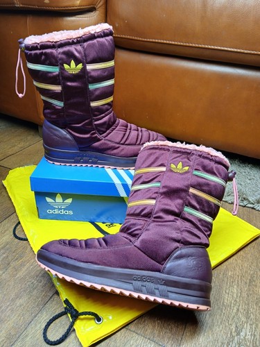 Damen Adidas Carlo Gruber Snow Paradise Skischuhe Uk 6 Retro Ultra Selten - Bild 11 von 15