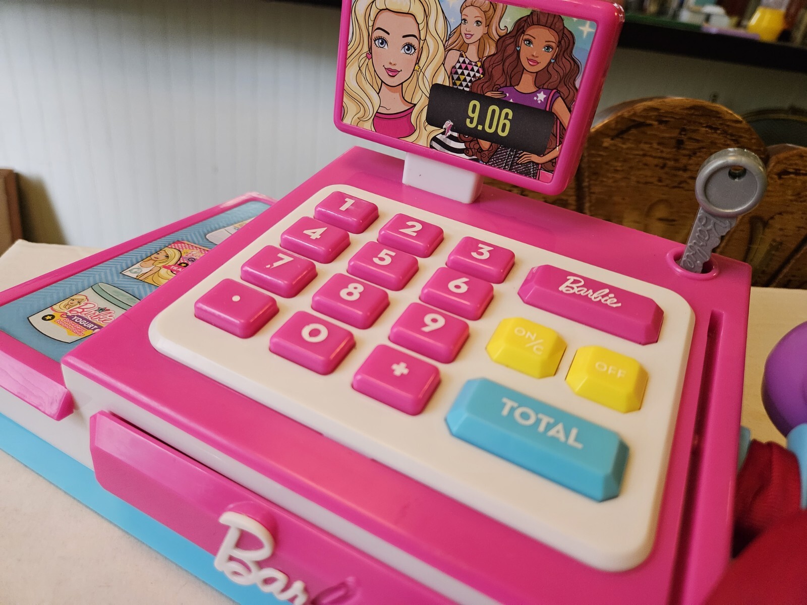 как выглядит BARBIE TALKING CASH REGISTER CC - You Can Be anything - Real Sounds CHA CHING фото