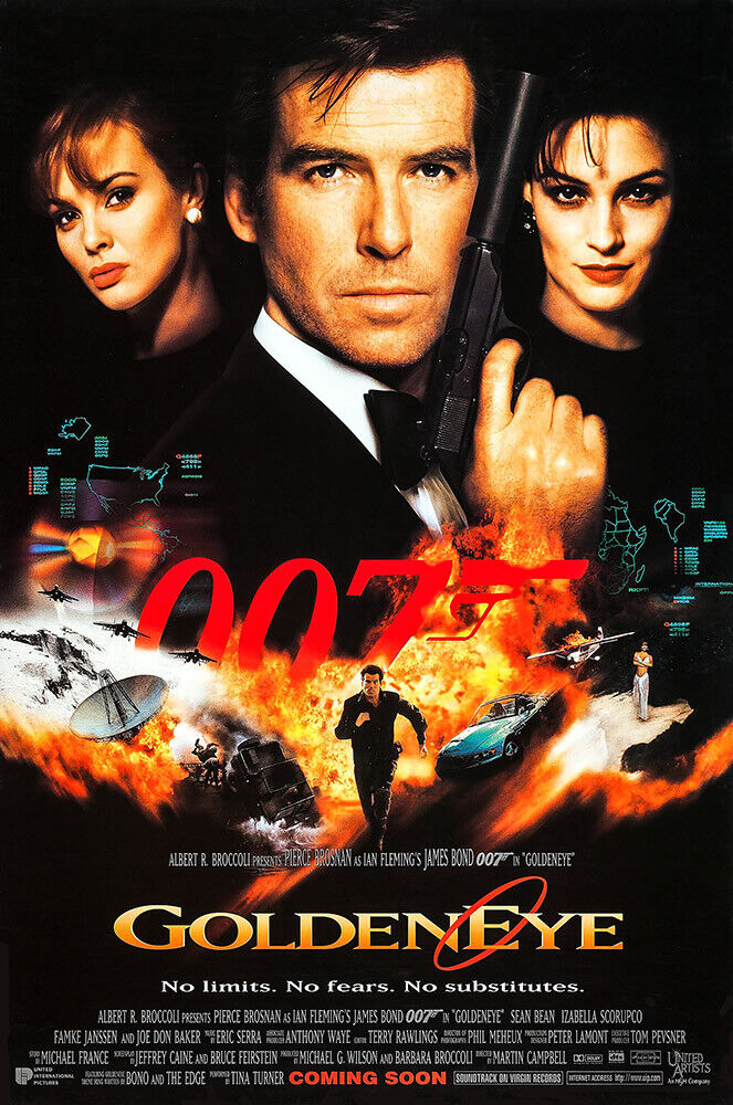 007 GoldenEye Movie Premium POSTER MADE IN USA - PRM071