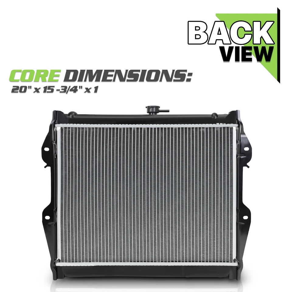Radiador de alumínio 945 OE de substituição para 1984-1995 Toyota 4Runner/Pickup AT/MT - Imagem 4 de 4