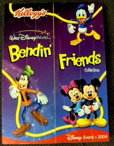TOY STORY Monsters Inc LION KING Mickey Mouse Bendin' Friends Kellogg's DISPLAY - Picture 1 of 8