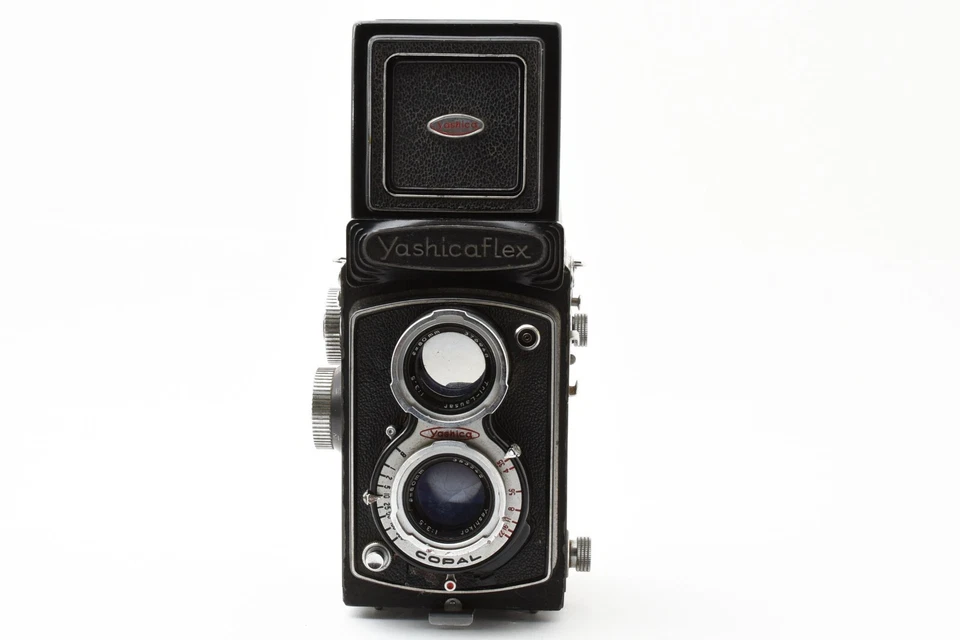 [Exc+5] Cámara Yashica Flex C TLR formato medio 80 mm f/3,5 de JAPÓN Foto 3 de 4