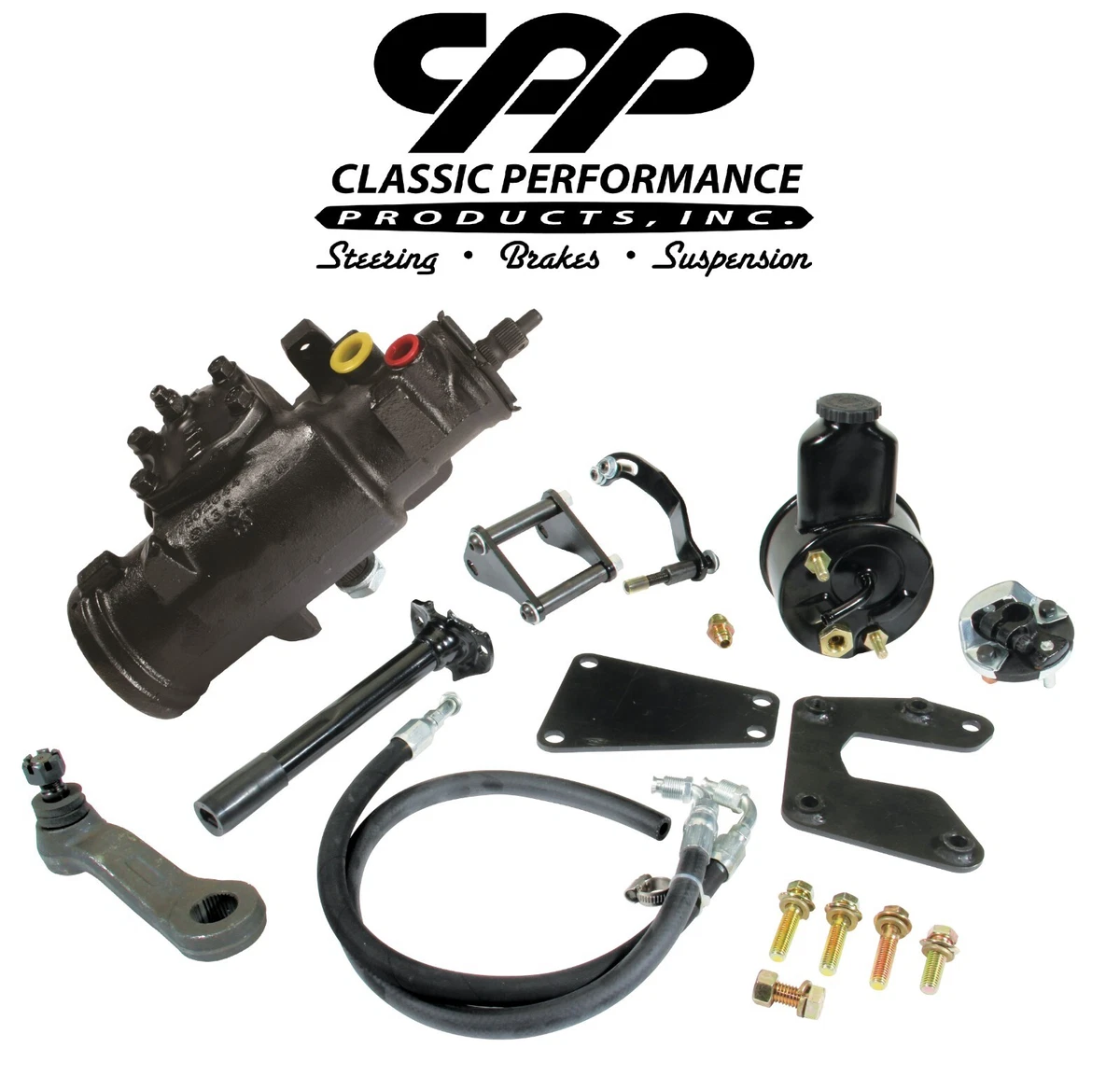 CPP C10 Power Steering Conversion Kit W/ 500 Box BBC Chevy, 53 OFF