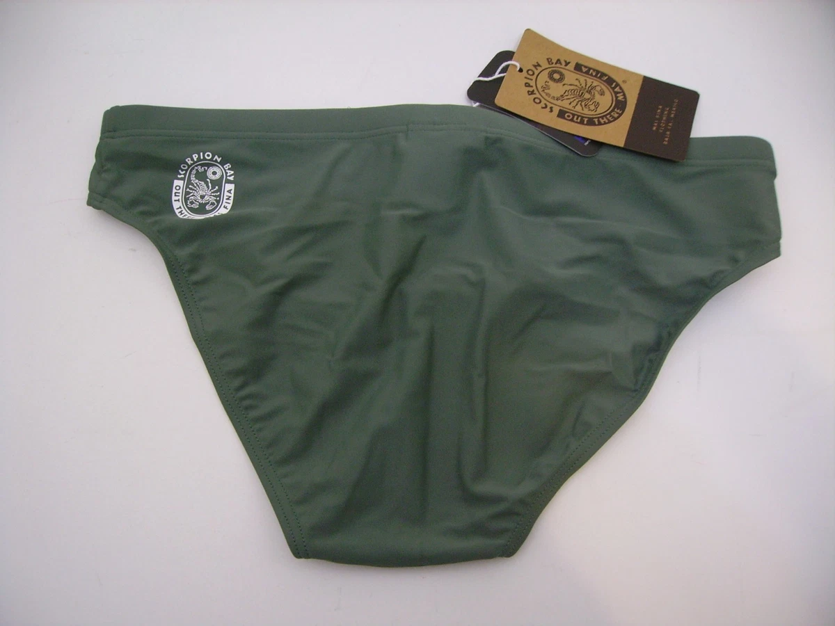 Scorpion Bay Slip Costume da Bagno Uomo Mare MLYS3300 Green Verde