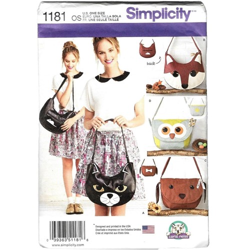 Simplicity Pattern 8522 A (3 4 5 6 7 8) Child Dresses & Purses From Ruby Jean's Closet, Paper, White, 22 X 15 X 1 Cm