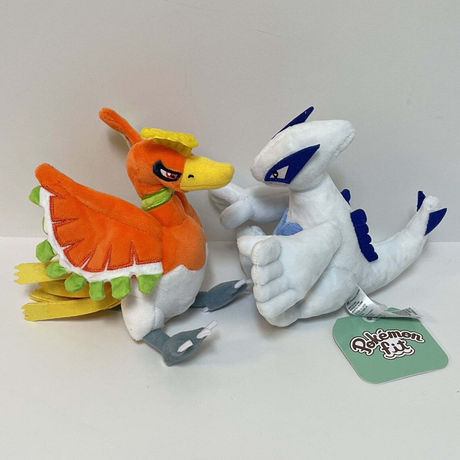 Pokemon Ho-Oh Lugia Plush Toys Peluche Doll Color Cartoon Animals