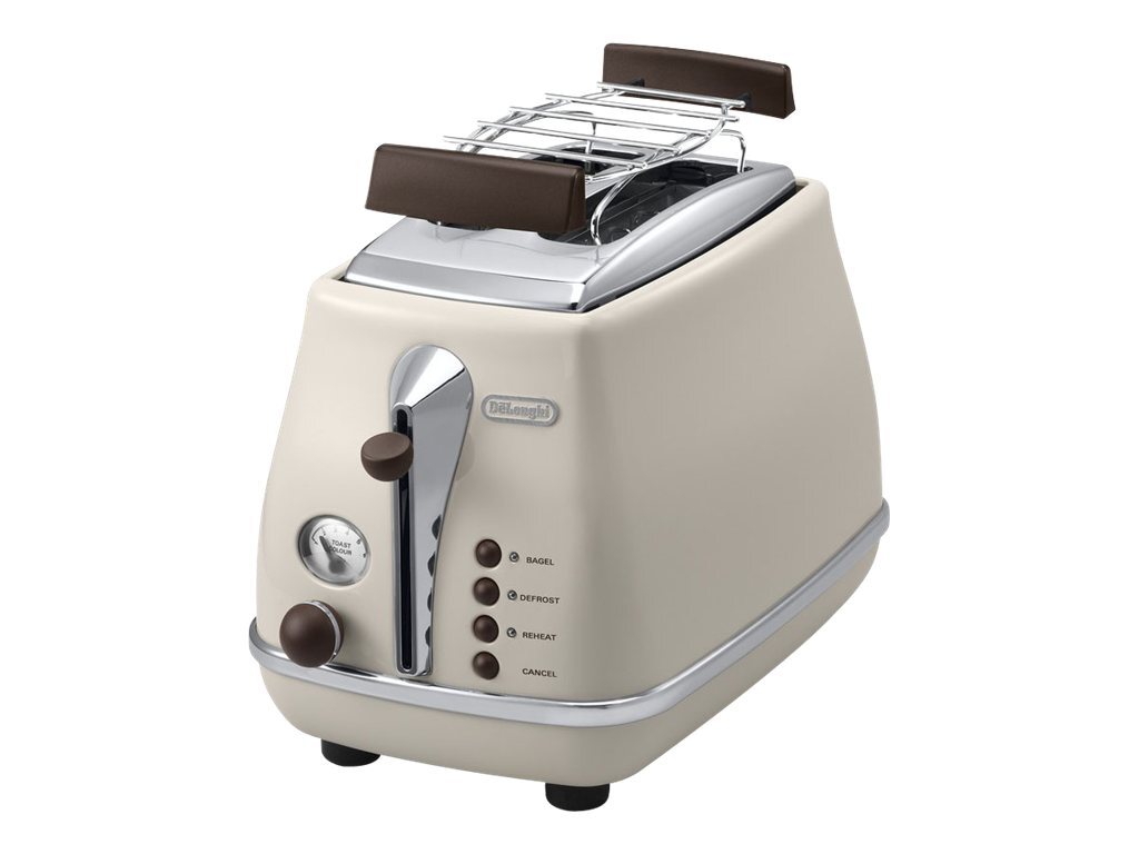 De'Longhi Icona Vintage CTOV 2103.BG Toaster 2 slice 2 Slots CTOV 2103.BG
