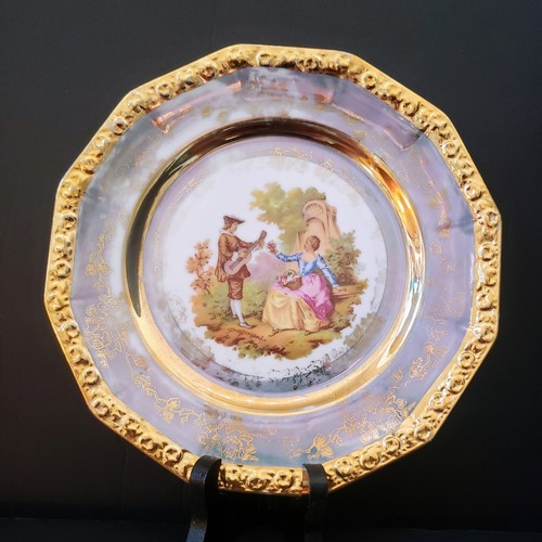 Rosenthal Selb Germany 8" 'Maria' Plate Victorian Scene - Picture 2 of 7