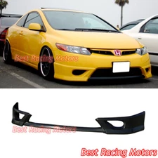For 2006-2008 Honda Civic 2dr HFP Style Front Bumper Lip (Urethane)