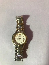 Esquire ESQ  women WATCH Swiss stainless steel water resistant new battery-AS IS