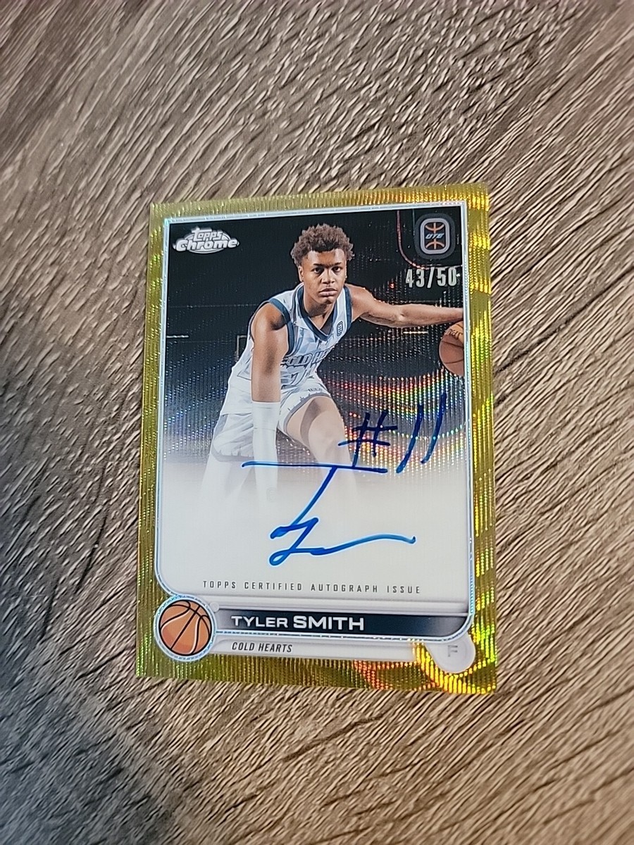 2021-22 OTE Auto GOLD TYLER SMITH 50枚限定 2021-22 OTE Auto GOLD TYLER SMITH 50枚限定