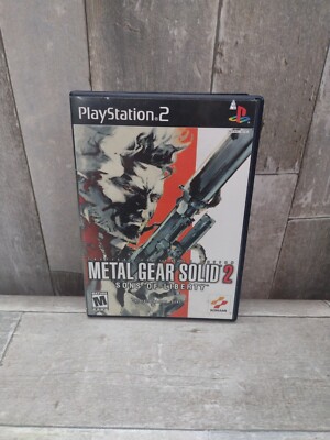 Metal Gear Solid 2 Sons Of Liberty Sony PlayStation 2 PS2 Complete