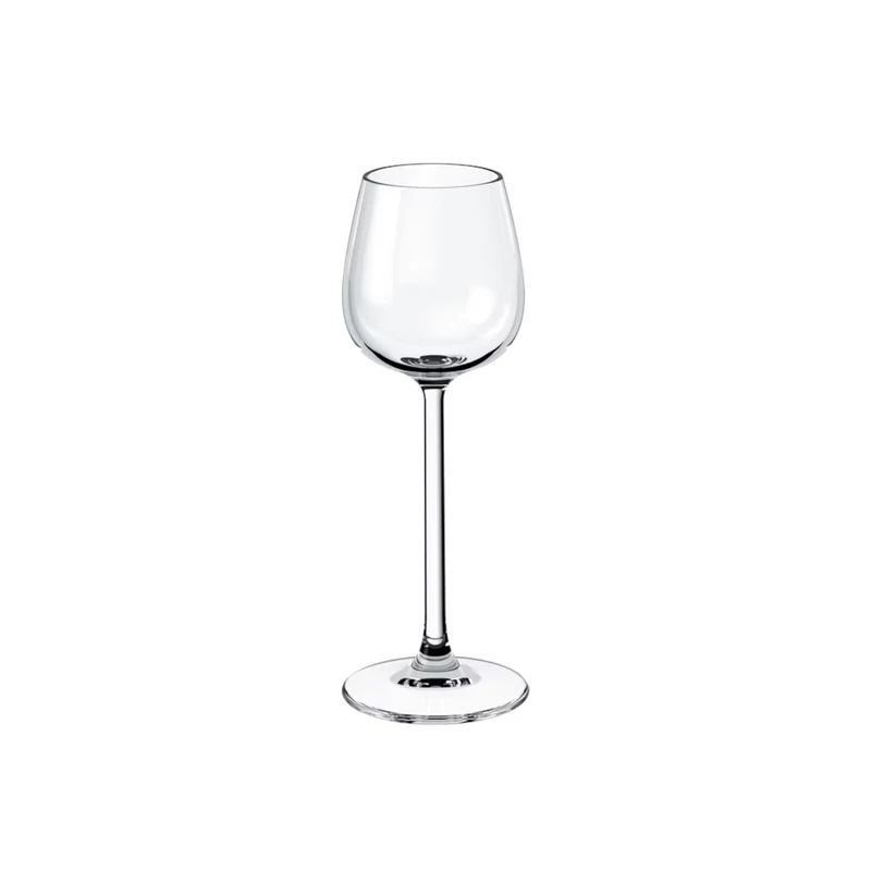 4 Calici Bicchieri Grappa Acquavite Villeroy e Boch Purismo Vetro Cristallo