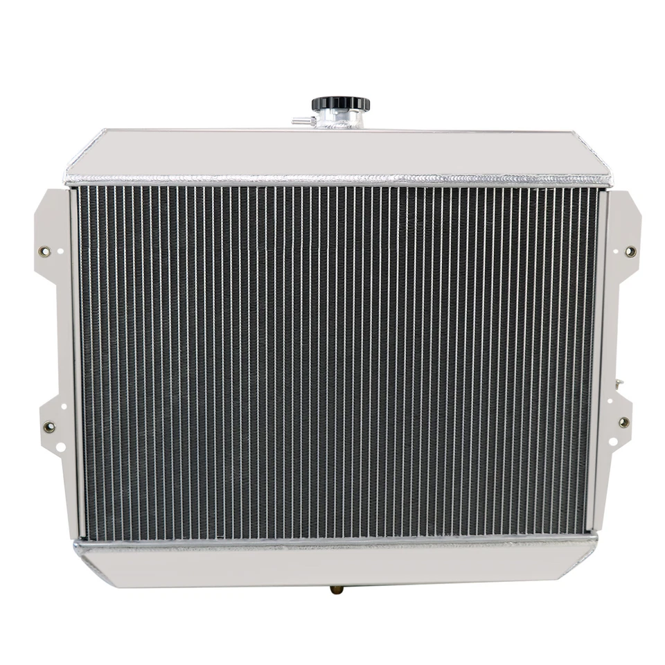 For 1981-1983 1982 Nissan Datsun 280ZX 280 ZX 2.8L L6 AT 4-Row Aluminum Radiator Foto 3 de 4