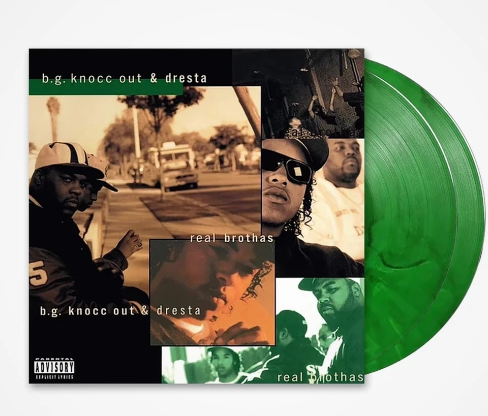B.G. KNOCC OUT & DRESTA - Real Brothas (2025) Eazy E vinyl Only 300 Made Rare - Image 2 of 3