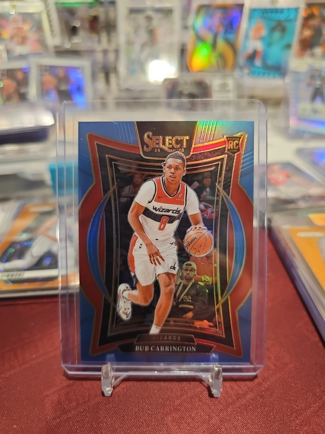 2024-25 Panini Select Bub Carrington Concourse Light Blue /299