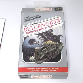 Atari 2600 Star Wars Return Of The Jedi  Death Star Battle CIB Complete In Box 