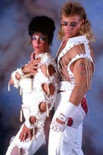 WWE GIANT 24”x36” POSTER - SHAWN MICHAELS / SENSATIONAL SHERRI