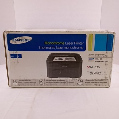 Samsung ML- 2525 Monochrome Laser Printer New in Box