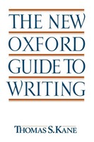 The New Oxford Guide To Writing Thomas S. Kane Taschenbuch Englisch 1994