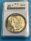 1900 P Morgan Silver Dollar $1 NGC MS64 VAM-6 Old Holder