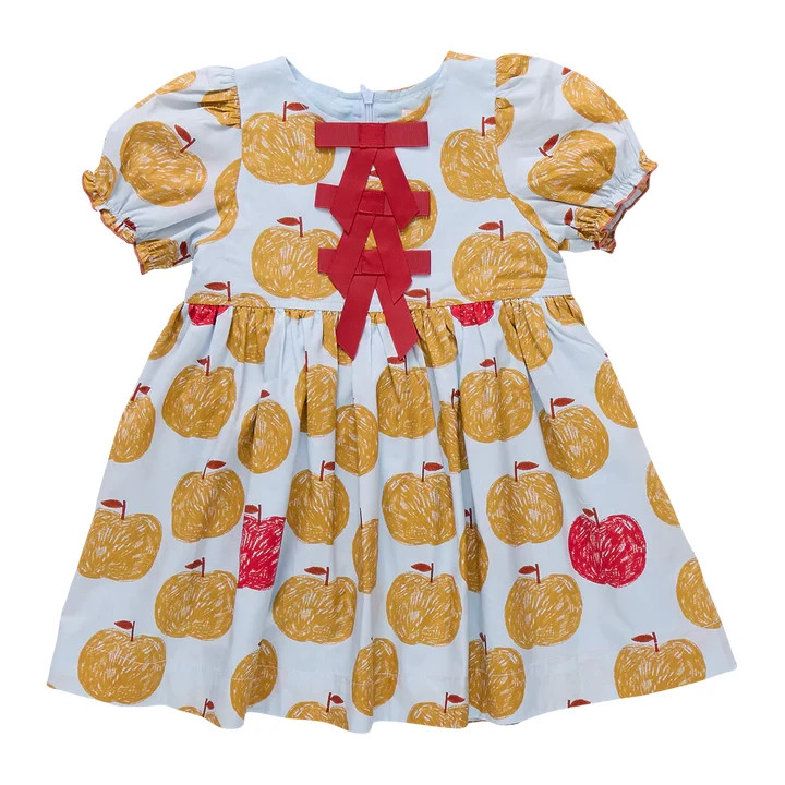 Hermione Dress | Gold Apples 4T