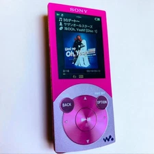 Sony Walkman NW-S644 MP3 Digital Media Player 8GB Pink Portable Audio Used Good
