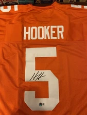Hendon Hooker Autographed Signed Tennessee Volunteers Custom Jersey BAS
