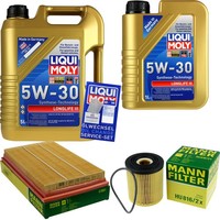 Inspektionspaket 6L Liqui Moly Longlife 5W-30 FüR Mini Mini Cabriolet Cooper