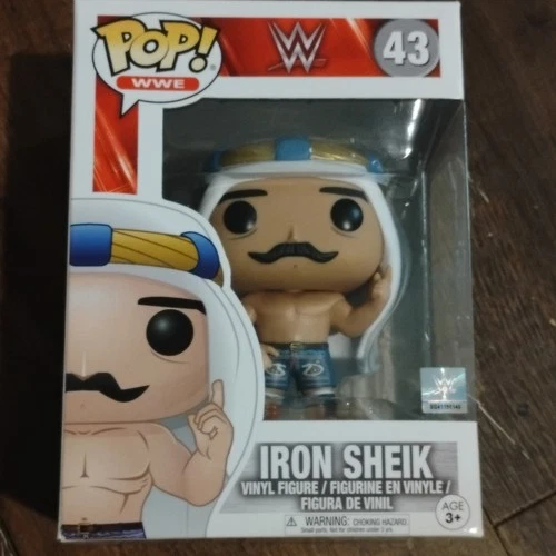 Funko Pop! Vinyl WWE Iron Sheik #43 Wrestling Figure 2017 Multicolor Vinyl
