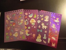4X STICKERS FOR SCRAPBOOKING/JOURNALS 18X12 CM ST309