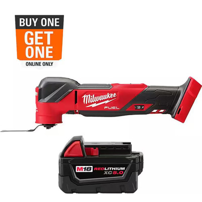 M18 FUEL 18-Volt Lithium-Ion Cordless Brushless Oscillating Multi-Tool with 5.0