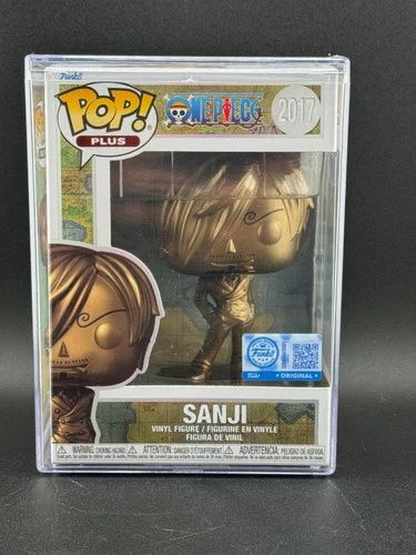 Funko Pop! One Piece: Plus - Sanji Statue (Bronze) #2017 with Protector Sealed
