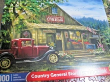 Springbok Country General Store🐭24"x 30"🐭1000 Pc Complete🐭Excellent Condition