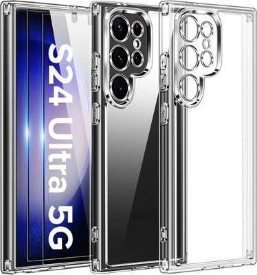 Hülle + 2X Schutzglas für Samsung Galaxy S24 Ultra 5G Panzerfolie Case 9H Glas