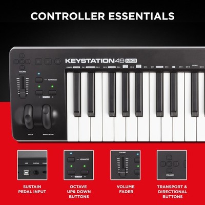 Buy M-Audio Keystation 49 MK3 USB MIDI Controller online | eBay
