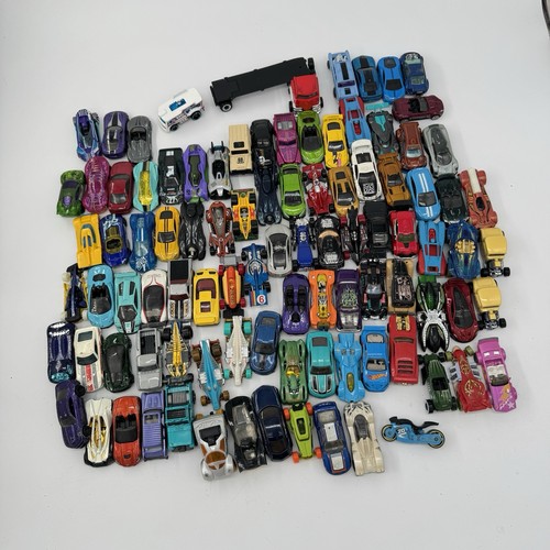 Hot Wheels Lot of 95 Diecast Cars Mixed Models 2011–2020+ Mattel